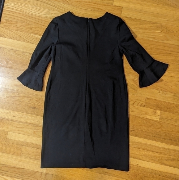 Chico's Black Bell Sleeve Dress - Picture 3 of 6